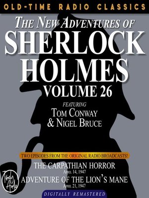 cover image of The New Adventures of Sherlock Holmes, Volume 26, Episode 1